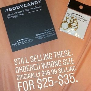 Brand New Body Candy Piercings